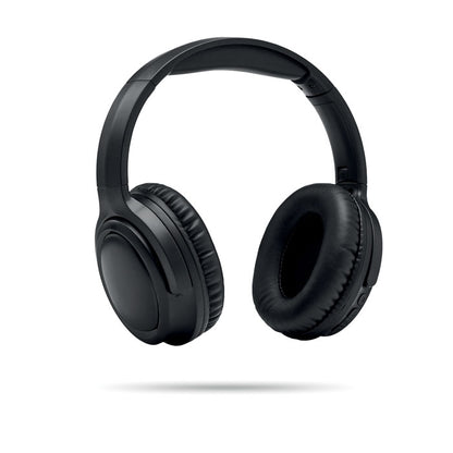 Auriculares externos negros plegables