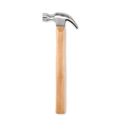 Martillo de acero y mango de madera