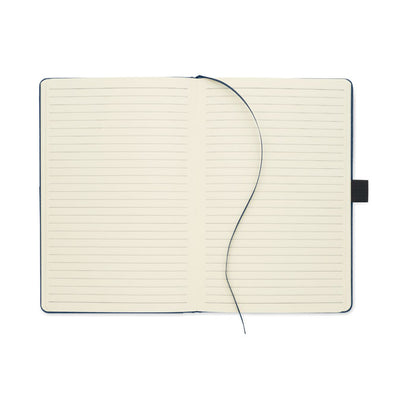 Libreta marino con bolsillo y logo impreso