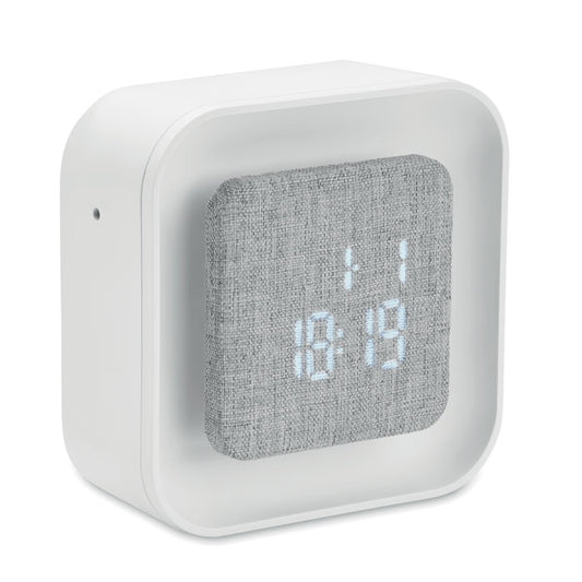 LUCE - Despertador ABS reciclado/PET - Regalos Corporativos Personalizados · Clap Comunicacion
