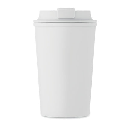 Vaso de viaje blanco de maiz
