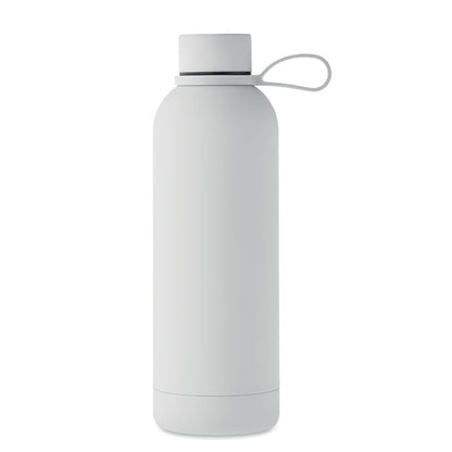 Bidón de acero blanco con tapón