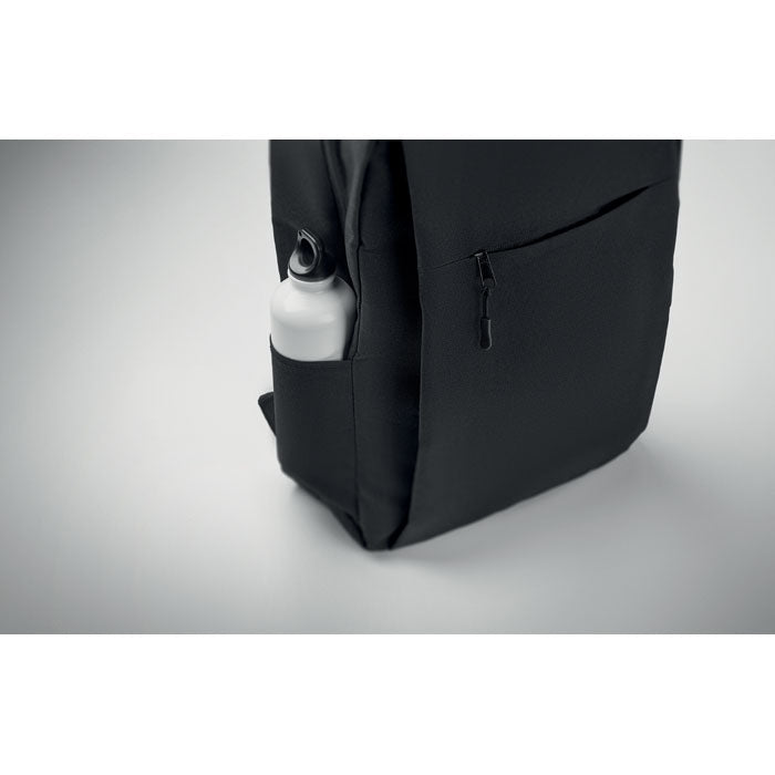 AKRAOS - Mochila para portátil de 15" con bolsillo lateral para botella.