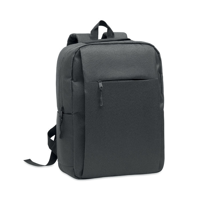 AKRAOS - Mochila para portátil de 15" en color gris piedra, con compartimento para tablet y diseño acolchado.
