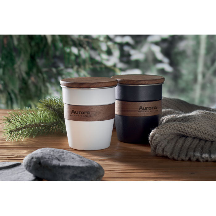 WALNUT - Vaso de pared simple 350 ml