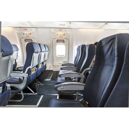 Imagen de interior de avión de pasajeros
