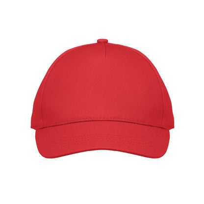Gorra infantil blanca vista frontal