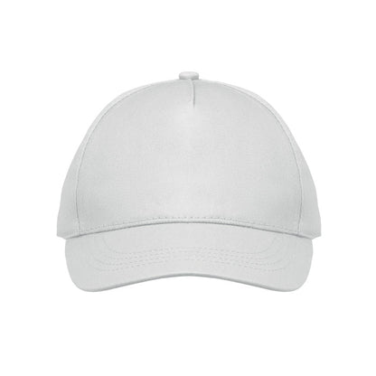 Gorra infantil azul de 5 paneles