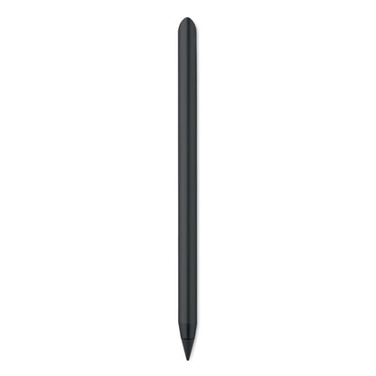 Bolígrafo negro de aluminio