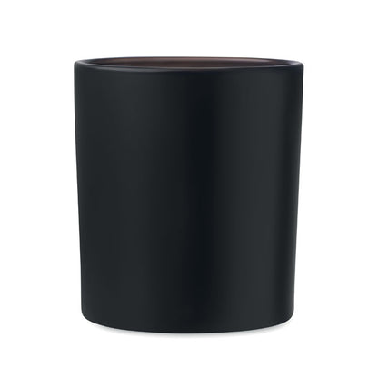 Vela negra de vainilla