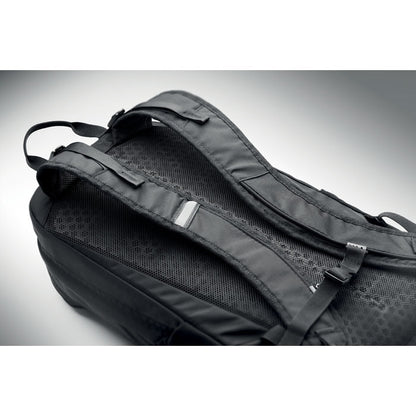 Mochila de senderismo 18L en nylon 420D repelente al agua con banda reflectante.