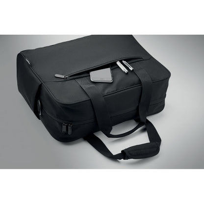 Maletín para portátil con accesorios para bandolera desmontable