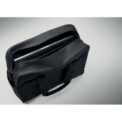 Maleta de mano para portatil sobre trolley de viaje rígido