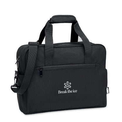 Bolsa de negocios con bolsillo exterior para teléfono móvil y boligrafos
