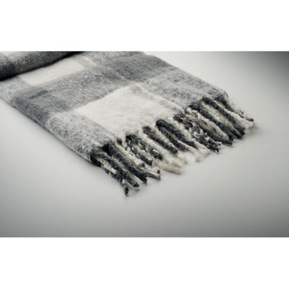 QUET - Manta de mohair a cuadros