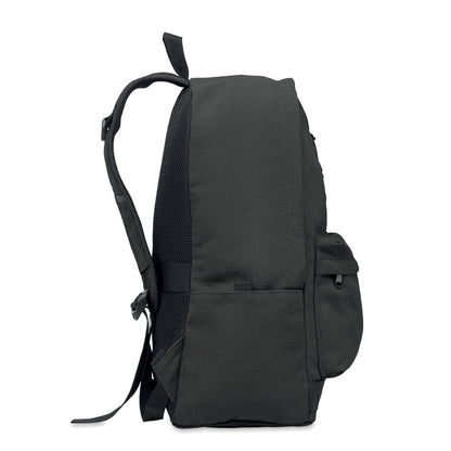 Perfil de mochila negra para portátil
