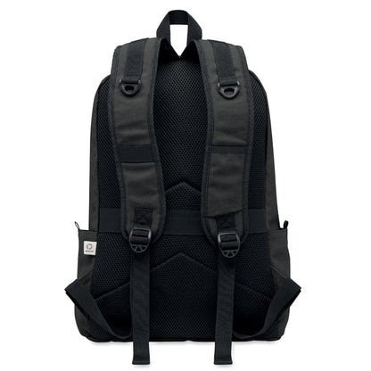 Trasera de  Mochila para portátil de 15 negra
