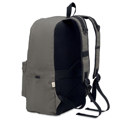 Detalle superior de  Mochila para portátil de 15 negra