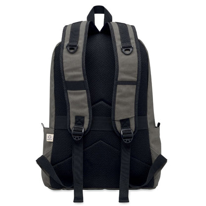 Trasera de  Mochila para portátil de 15 negra