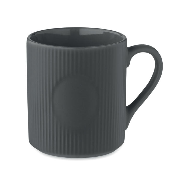 RIBMUG - Taza de cerámica mate 340 ml