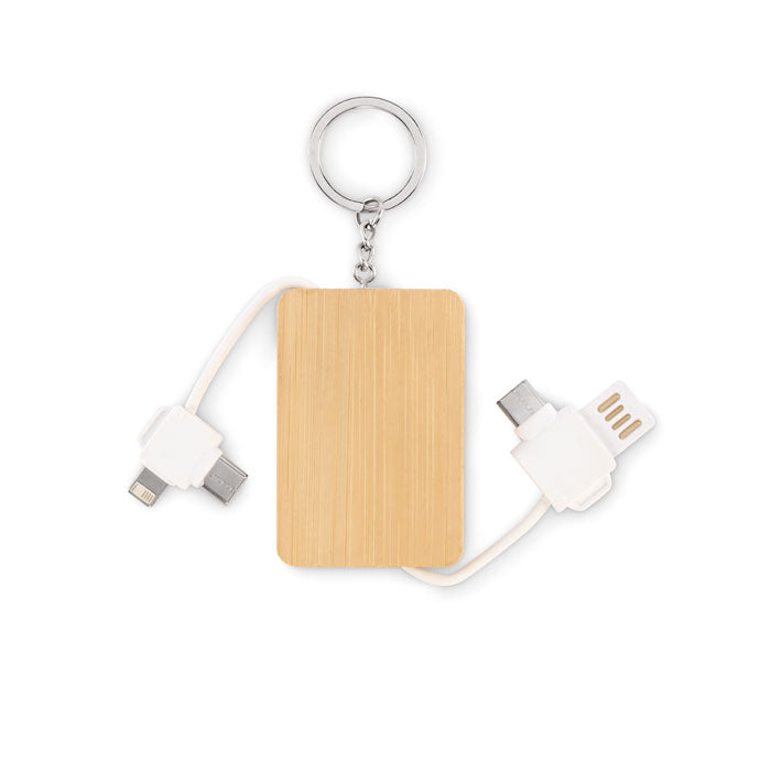 BUPOW - Cable de carga con llavero