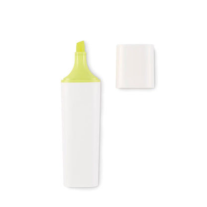  Rotulador de texto RPET amarillo flúor
