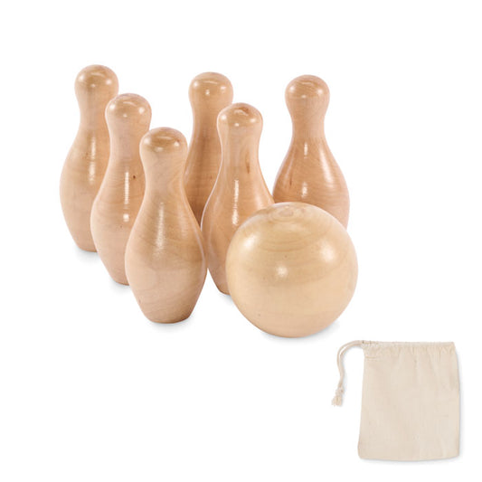 BOLITO - Mini juego de bolos de madera