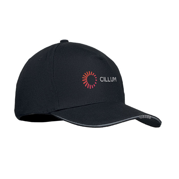 LUZCAP - Gorra LED de 5 paneles 220gr