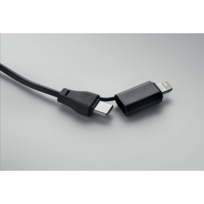 BULE - Llavero con cable 4 en 1