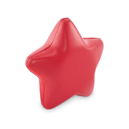 antiestres rojo en forma de estrella