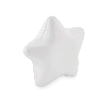antiestres blanco en forma de estrella