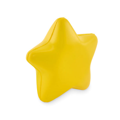 antiestres amarillo en forma de estrella