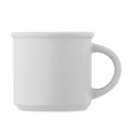 Mug de cerámica mate color blanca