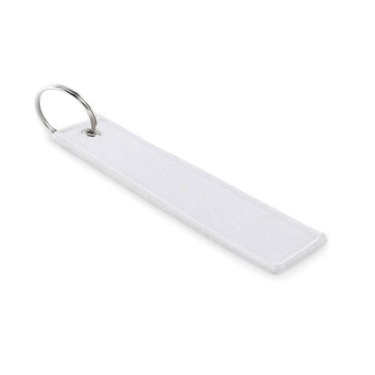 Llavero de piloto blanco