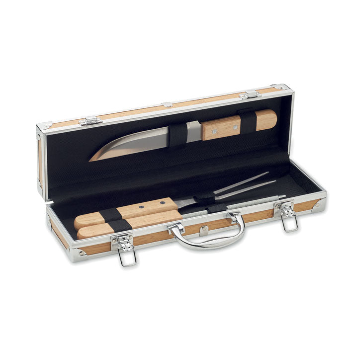 TOOLDERA - Set para barbacoa en maletín