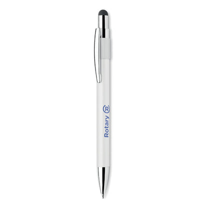 Bolígrafo con spinner blanco