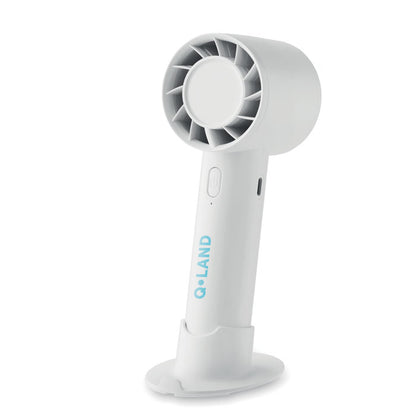Ventilador portátil personalizado con logotipo