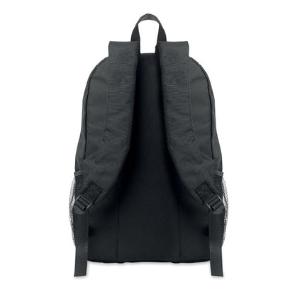 Asas acolchadas negras de mochila de deporte