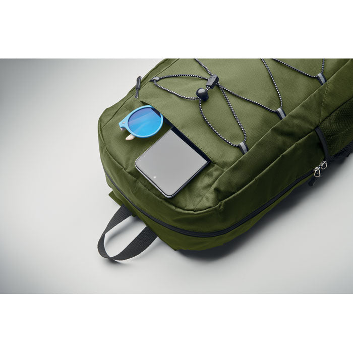 HIGE - Mochila de poliéster RPET 600D