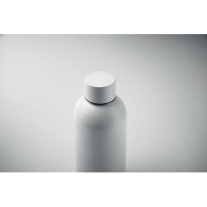 parte superior de Botella de acero blanco inox. reciclado