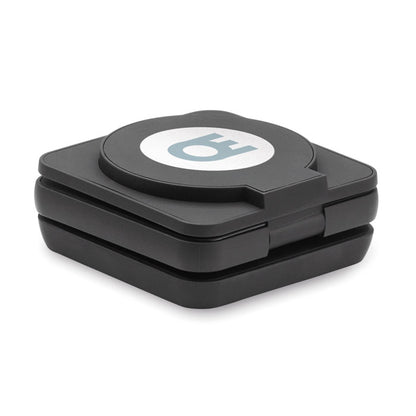 Base de carga plegable negro personalizado con logotipo