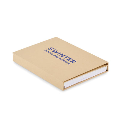 Carpeta de cartón personalizada con logotipo