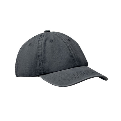 Gorra de  beisbol en negro envejecido