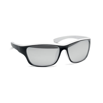 Gafas de sol blancas y negras, deportivas
