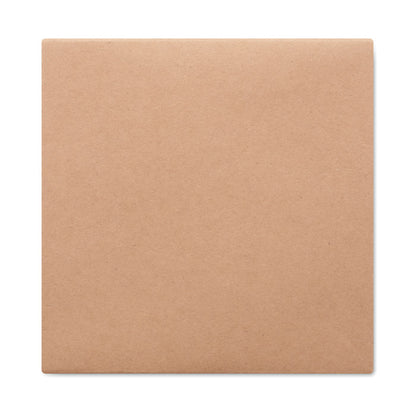Caja cuadrada de cartón kraft