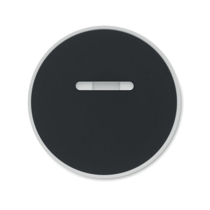 Primer plano de soporte redondo para teléfono