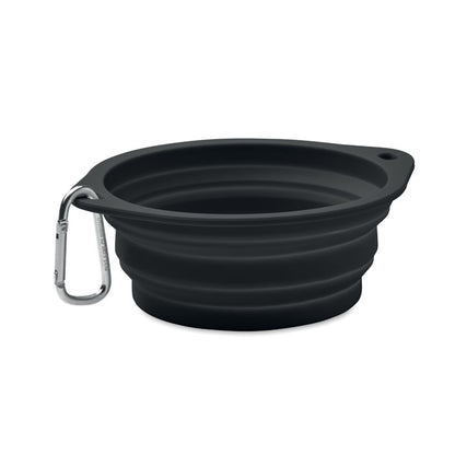 Bebedero de mascotas plegable negro