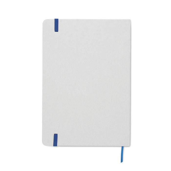 ROUTE WHITE - Libreta A5 con tapa de cartón