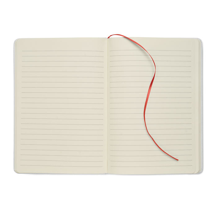 ROUTE WHITE - Libreta A5 con tapa de cartón