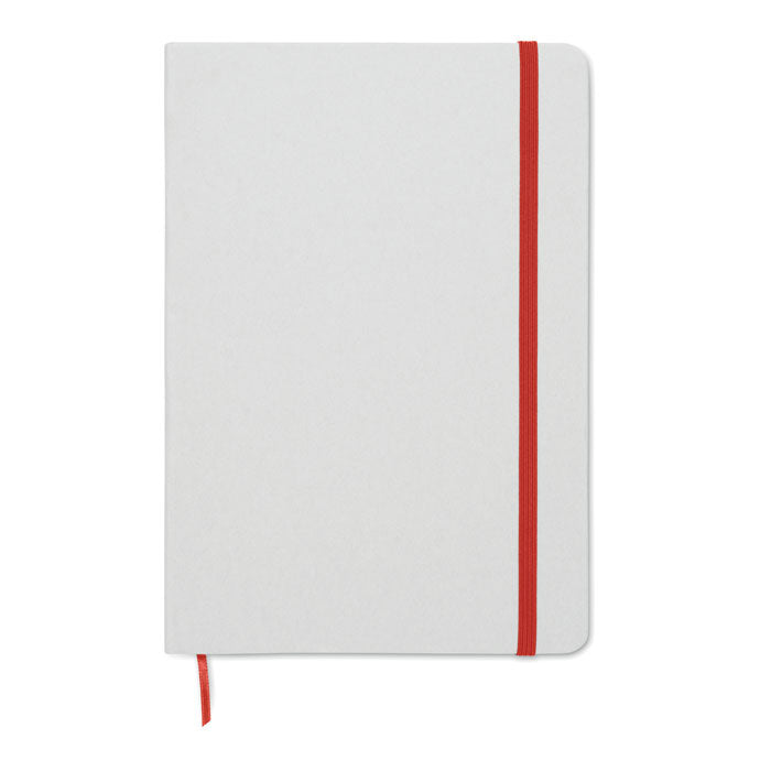 ROUTE WHITE - Libreta A5 con tapa de cartón